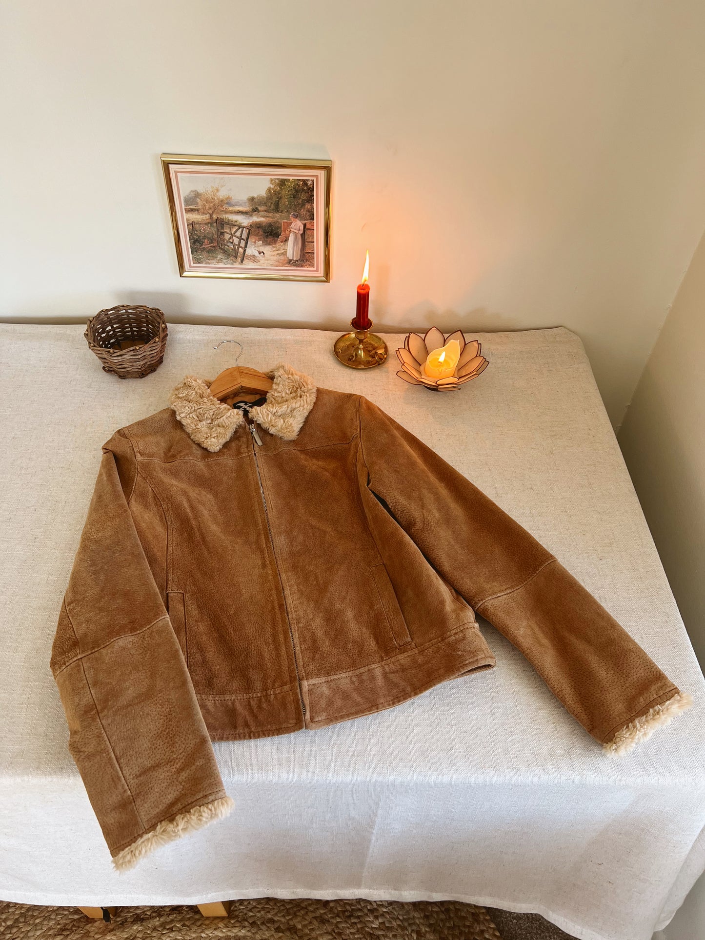 Vintage Leather Jacket (M)