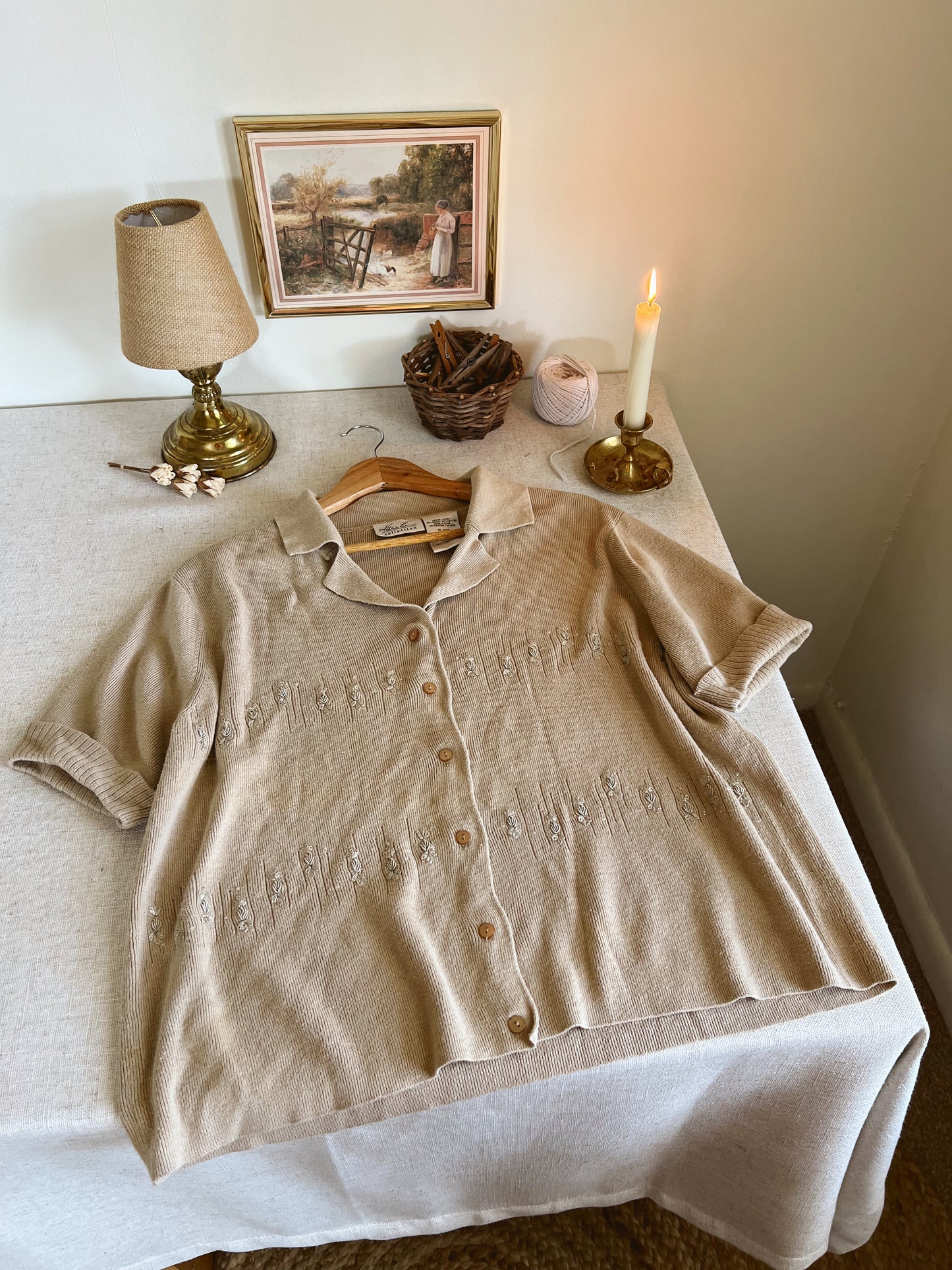 Dainty Vintage Blouse (L)