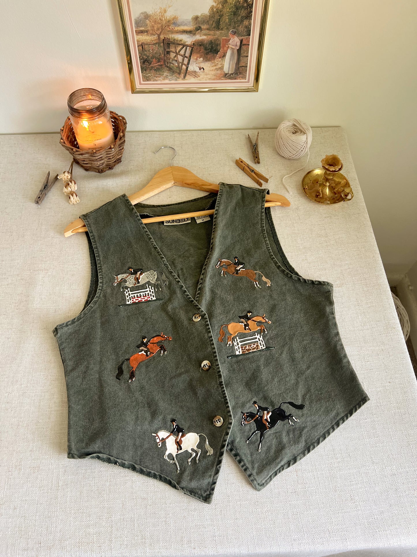Hand Painted Vest (M)