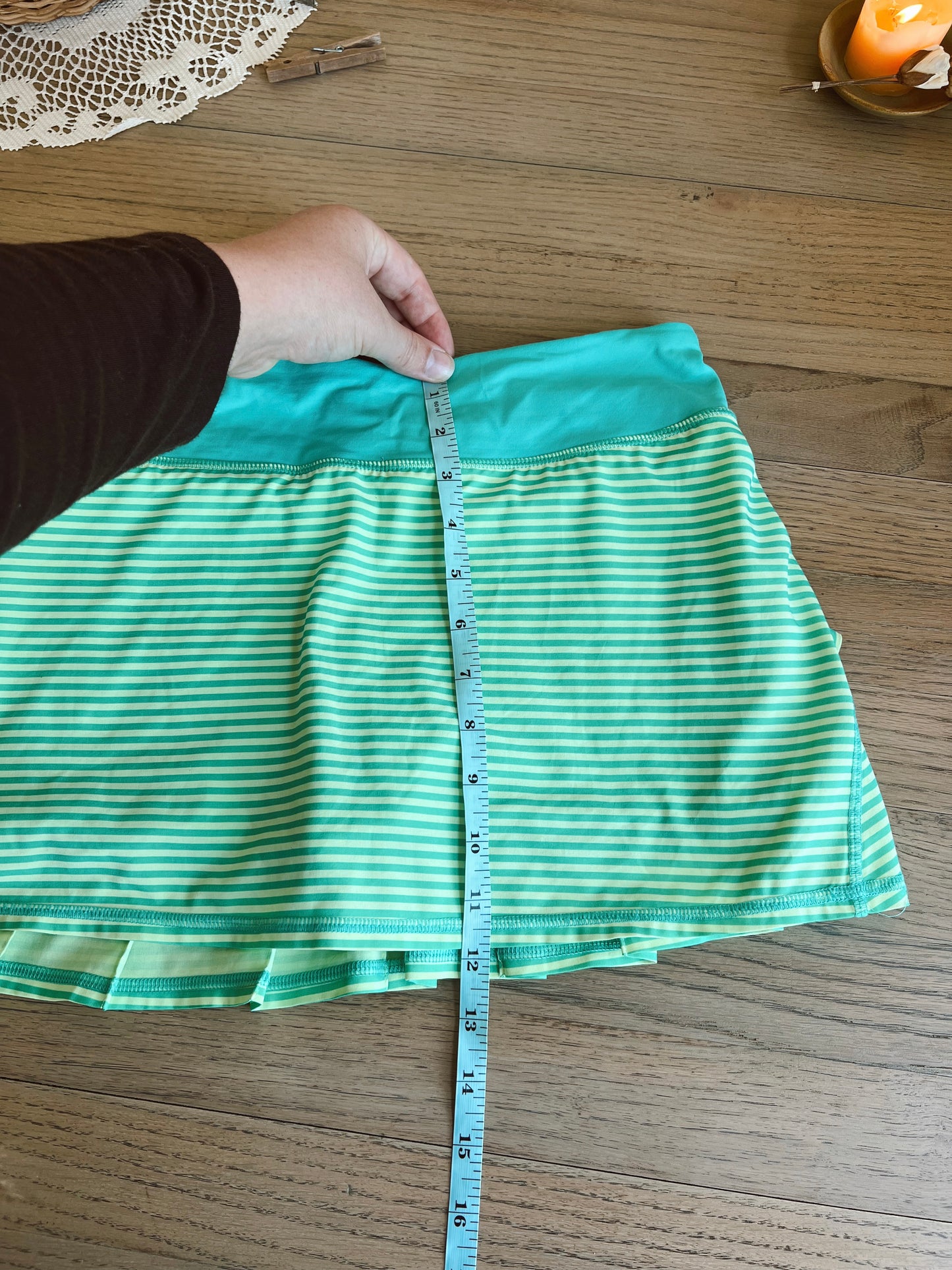 Striped Lululemon Skirt (6)