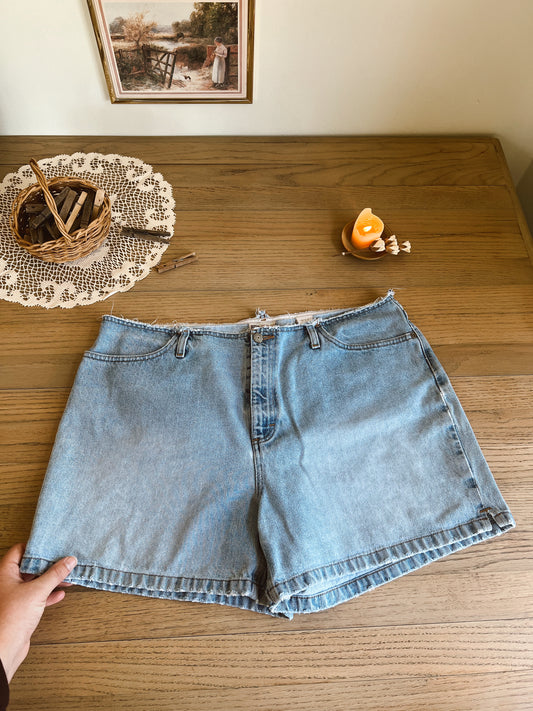 Vintage Denim Shorts (36”W))