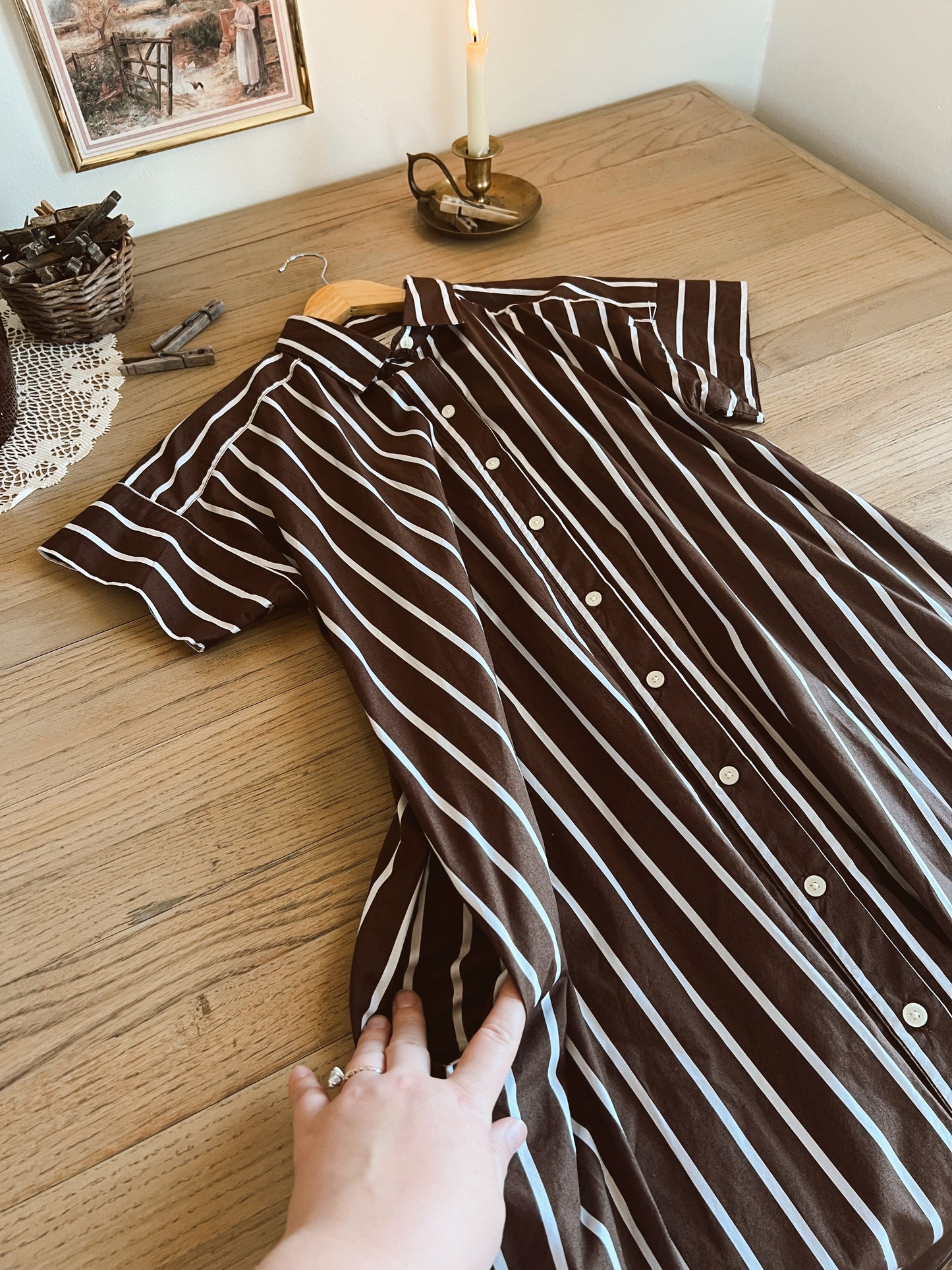 Loft Poplin Maxi Dress (2)