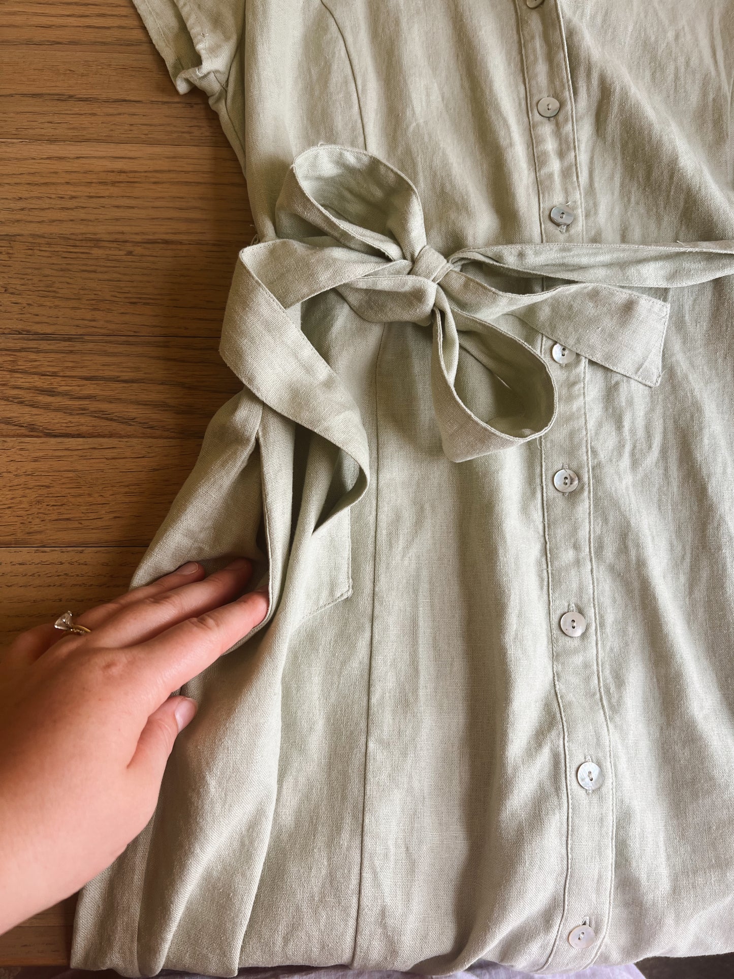 Gorgeous Linen Dress (S)