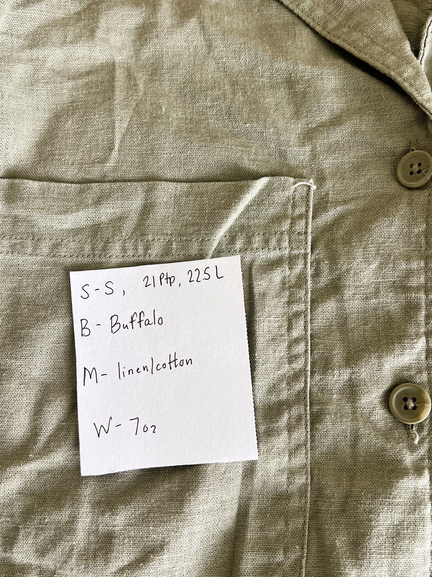 Staple Linen Blouse (S)