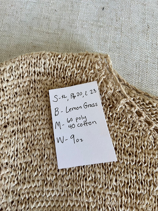 Vintage Knit Blouse (XL)