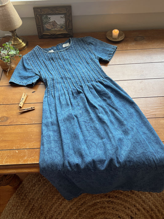 Vtg Denim Dress (8)