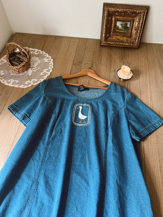 Vintage Denim Duck Dress (20W)