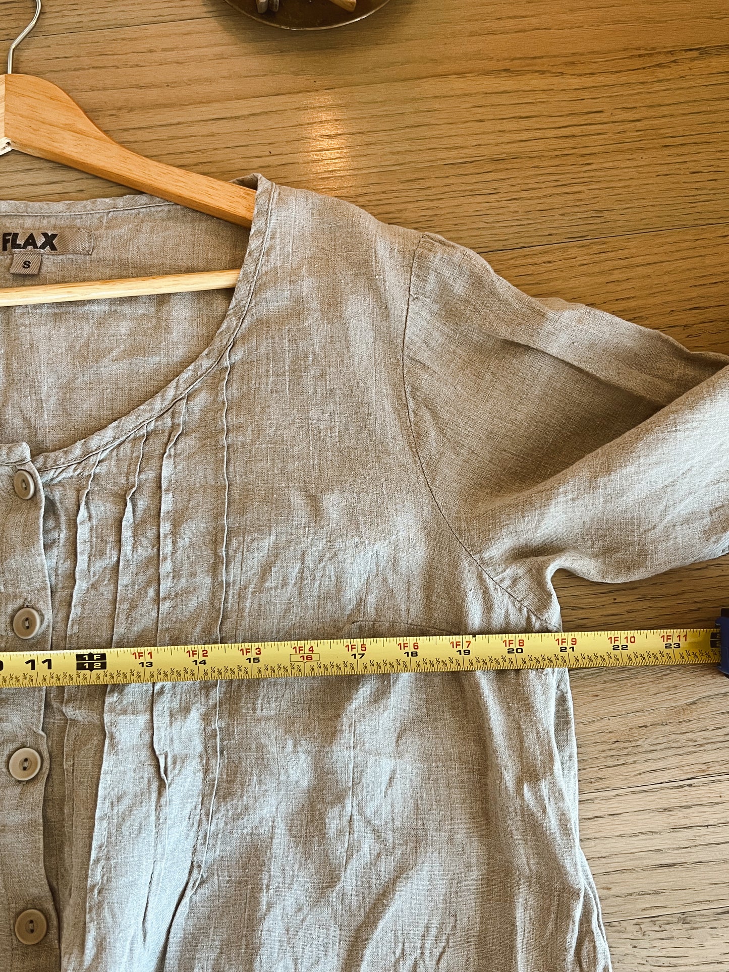 Flax Linen Dress (S)