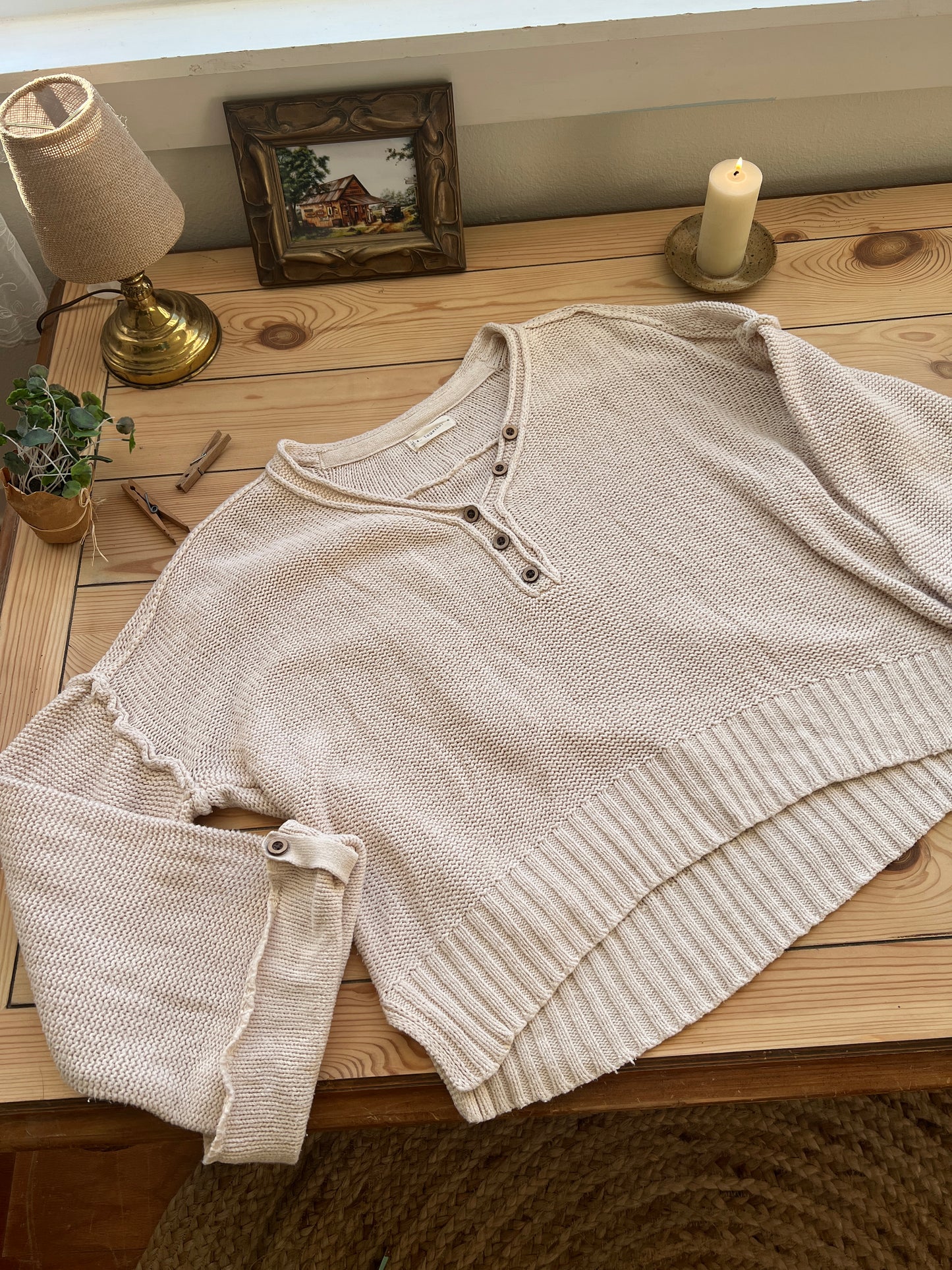 Oat Sweater (M)