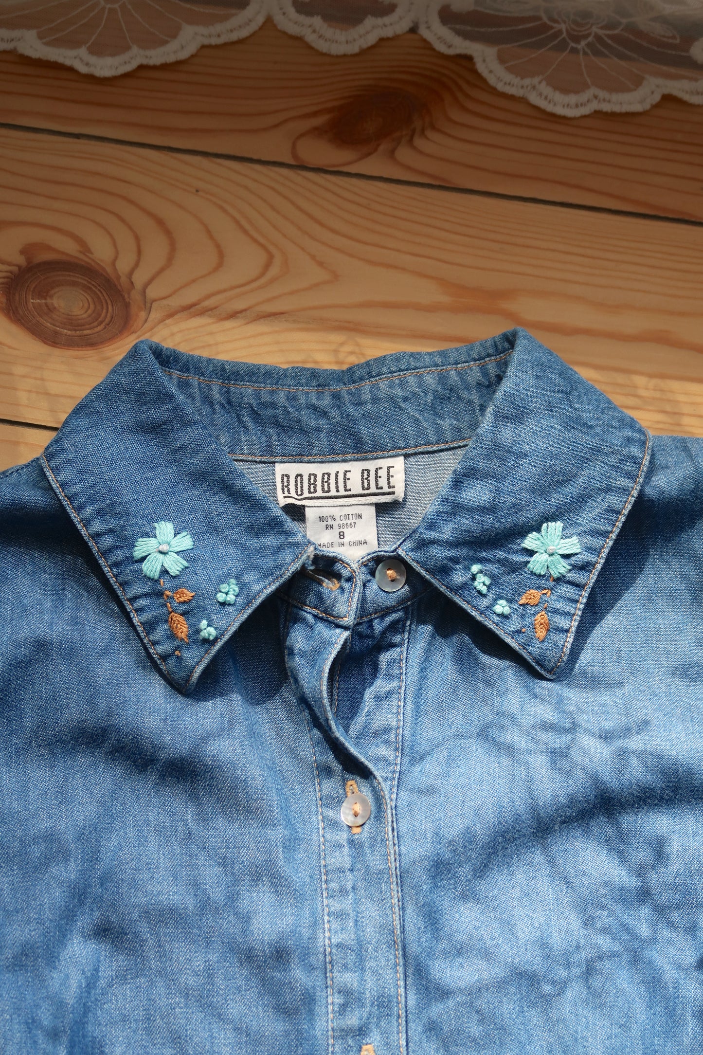 Vintage Denim Dress (8)