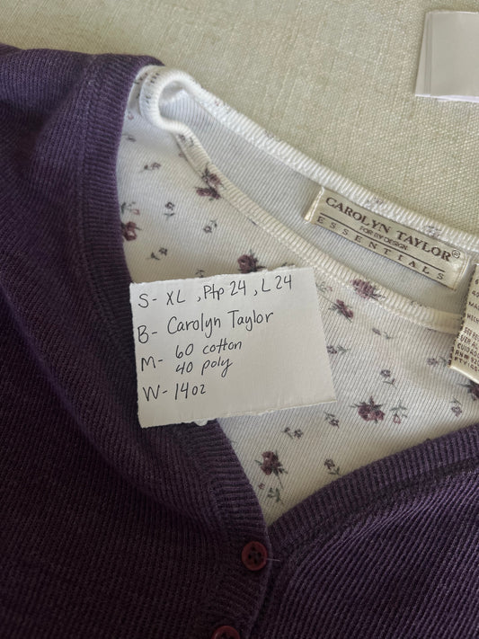 Dainty Floral Blouse (XL)
