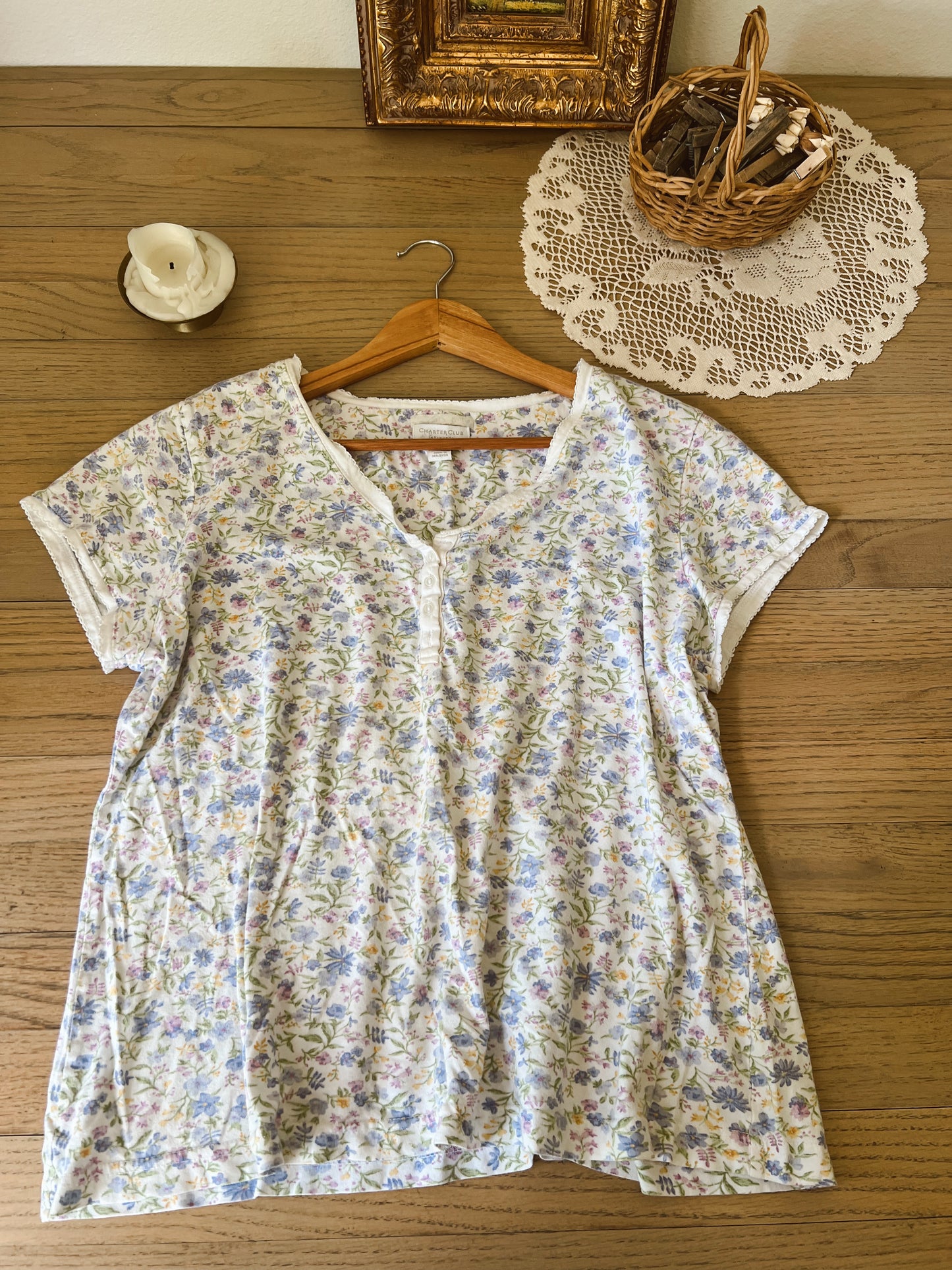 Vintage Floral Pj Set (L)