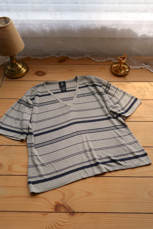 100% Silk Blouse (L)