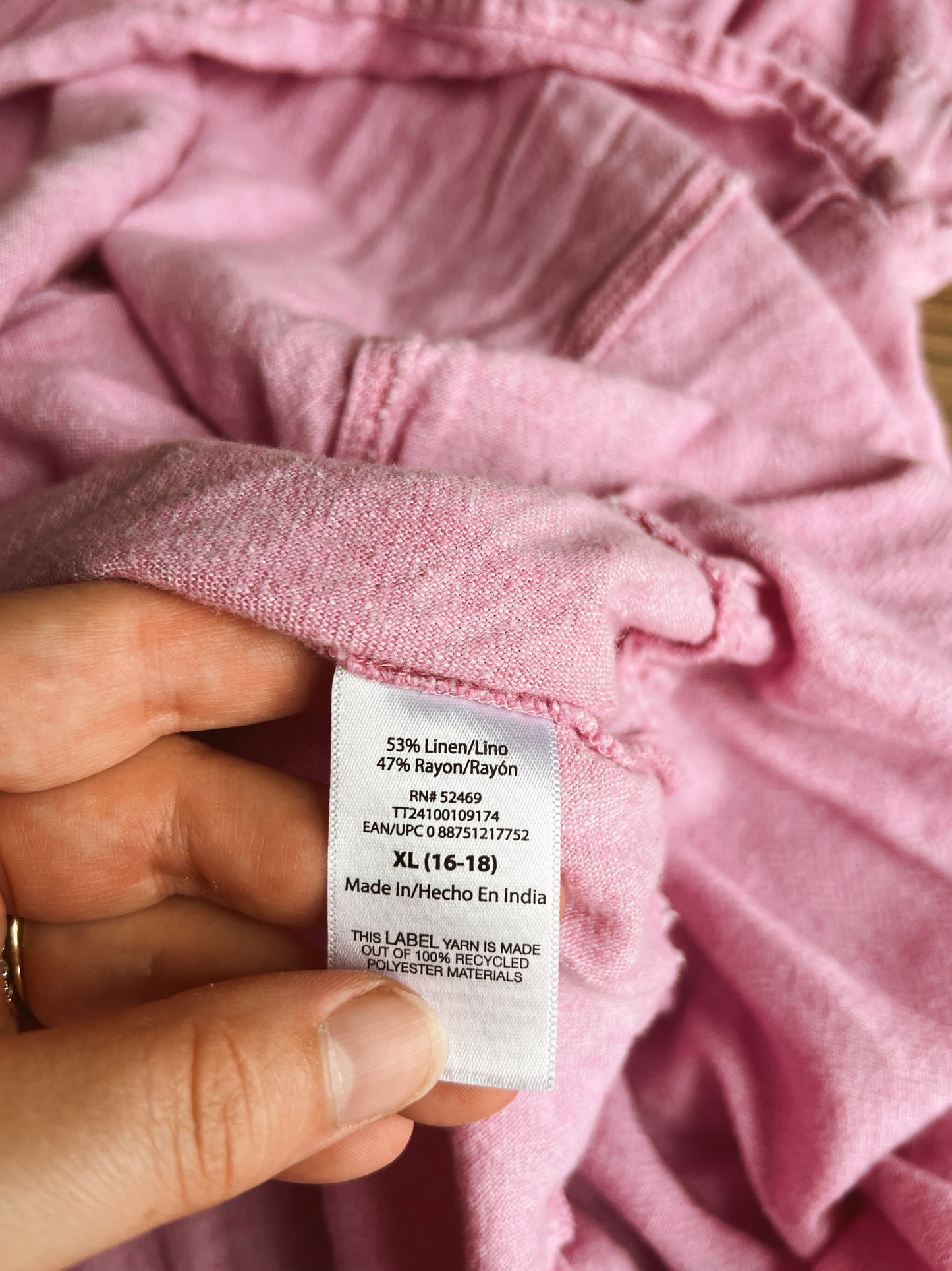 Dusty Pink Dress (XL)