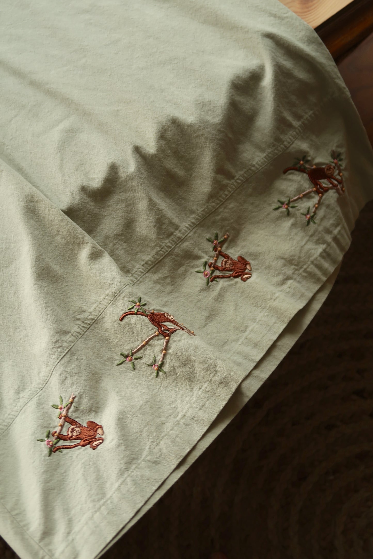 Vintage Monkey Dress (L)