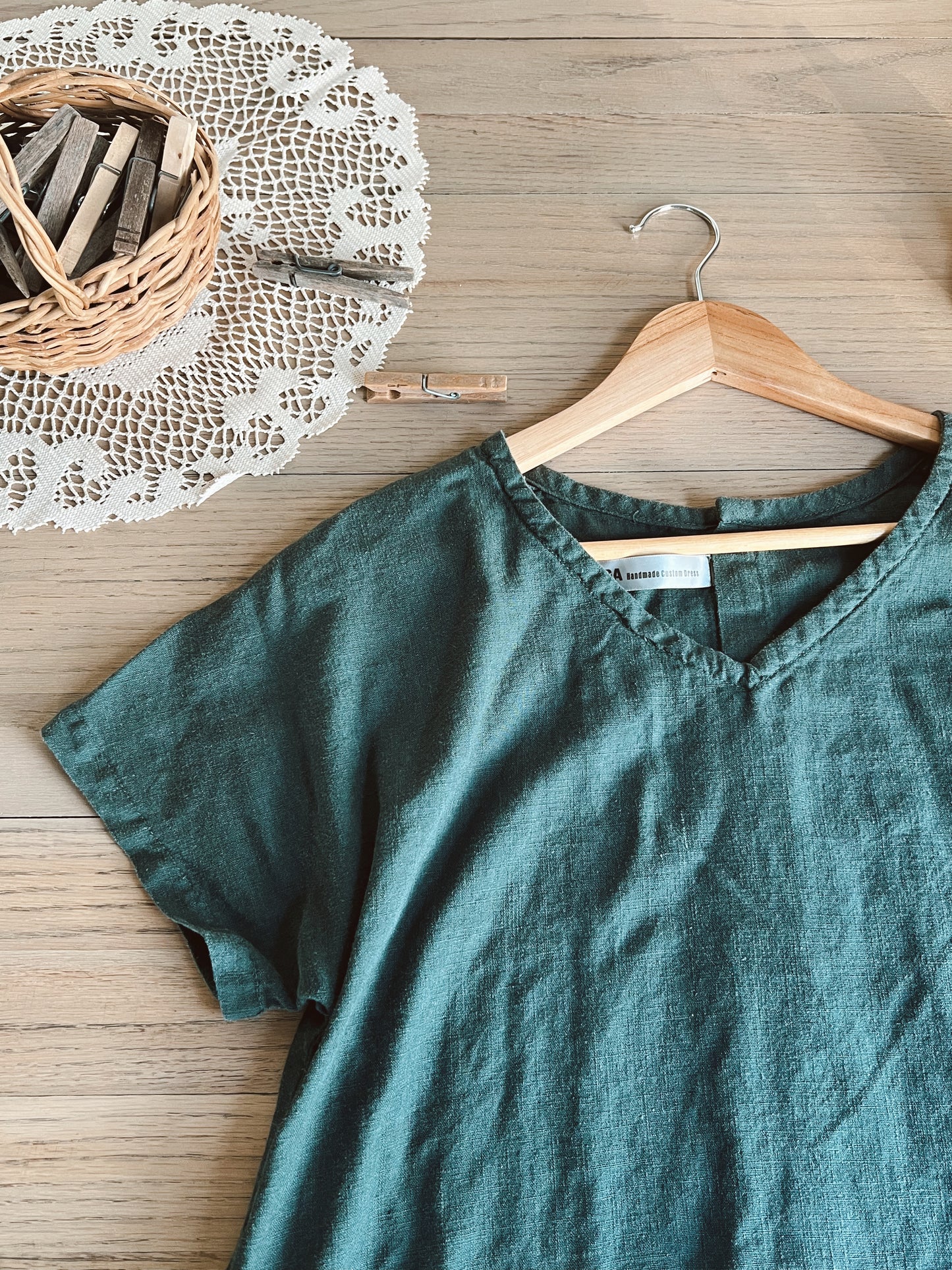 Linen/Cotton Dress (L)