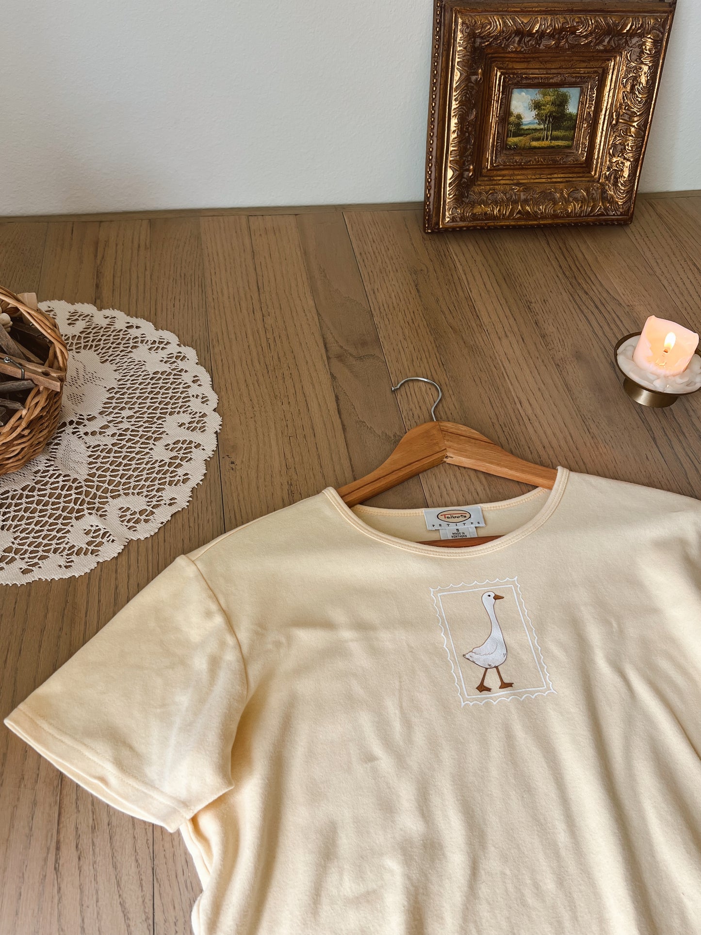 Butter Yellow Duck Tee (S)