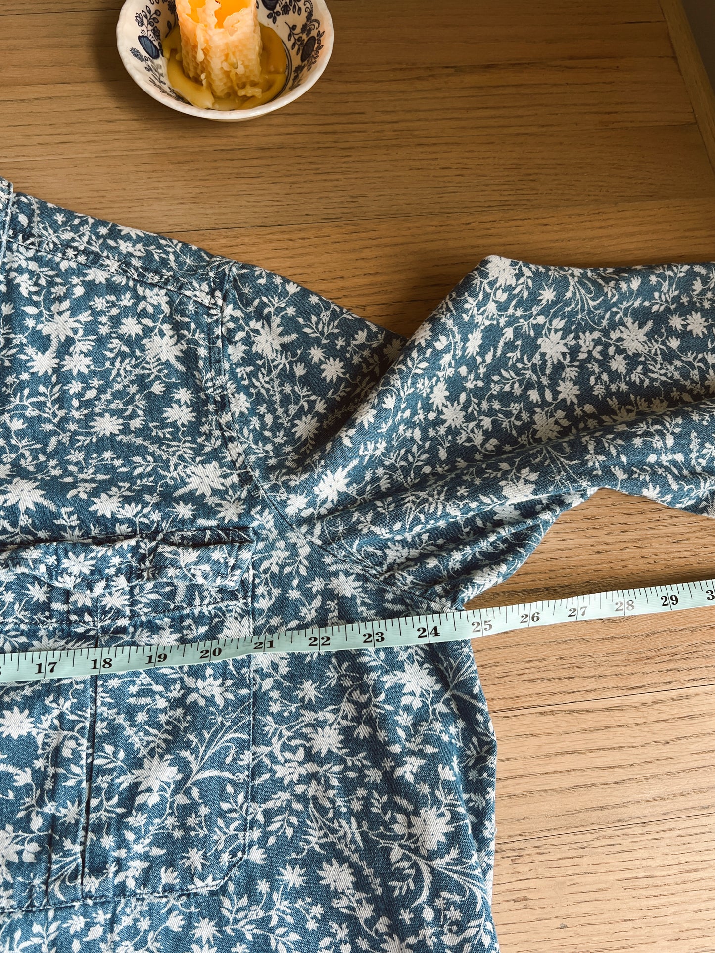 Floral Denim Dress (3XL)
