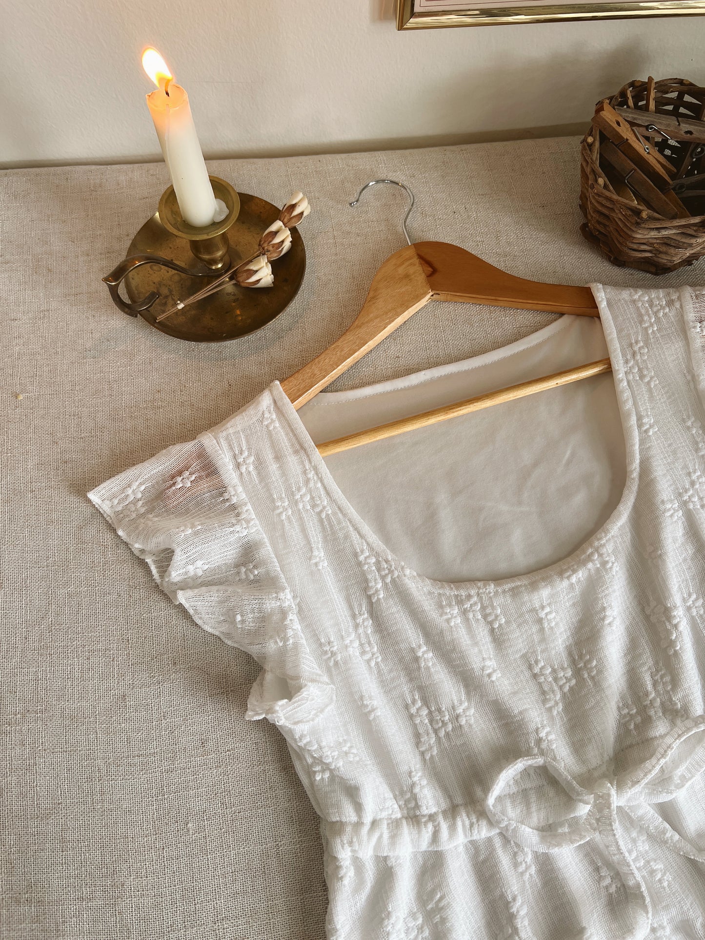 Dainty Lace Tank (S)