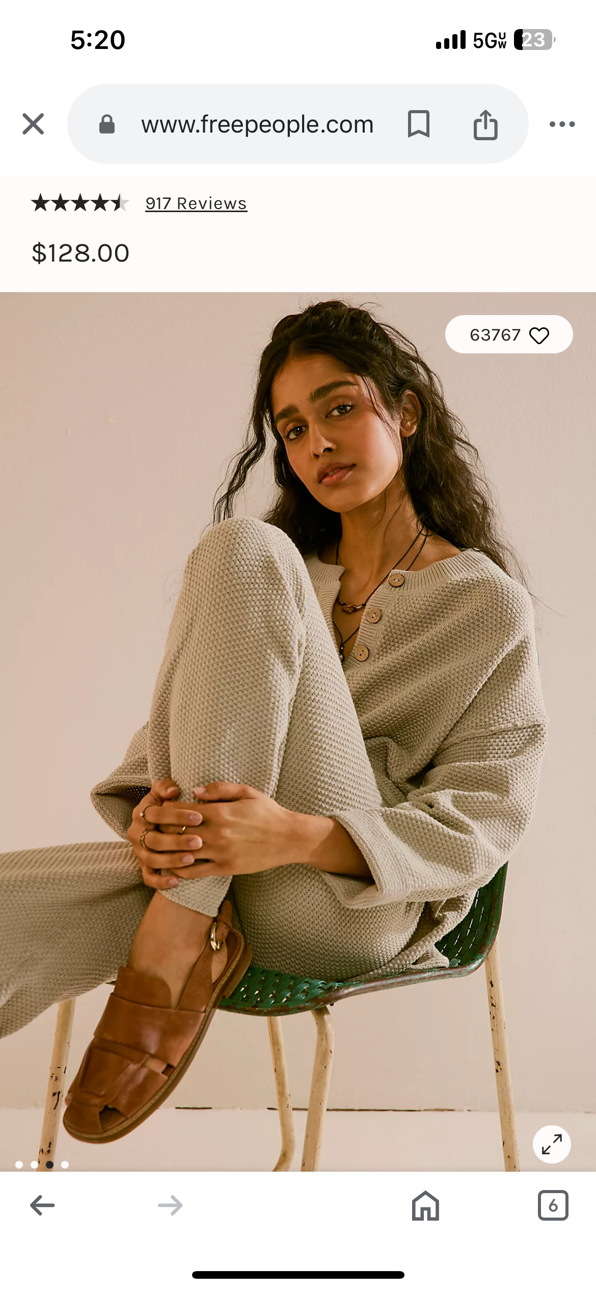 Free People Sweater Set (XL)