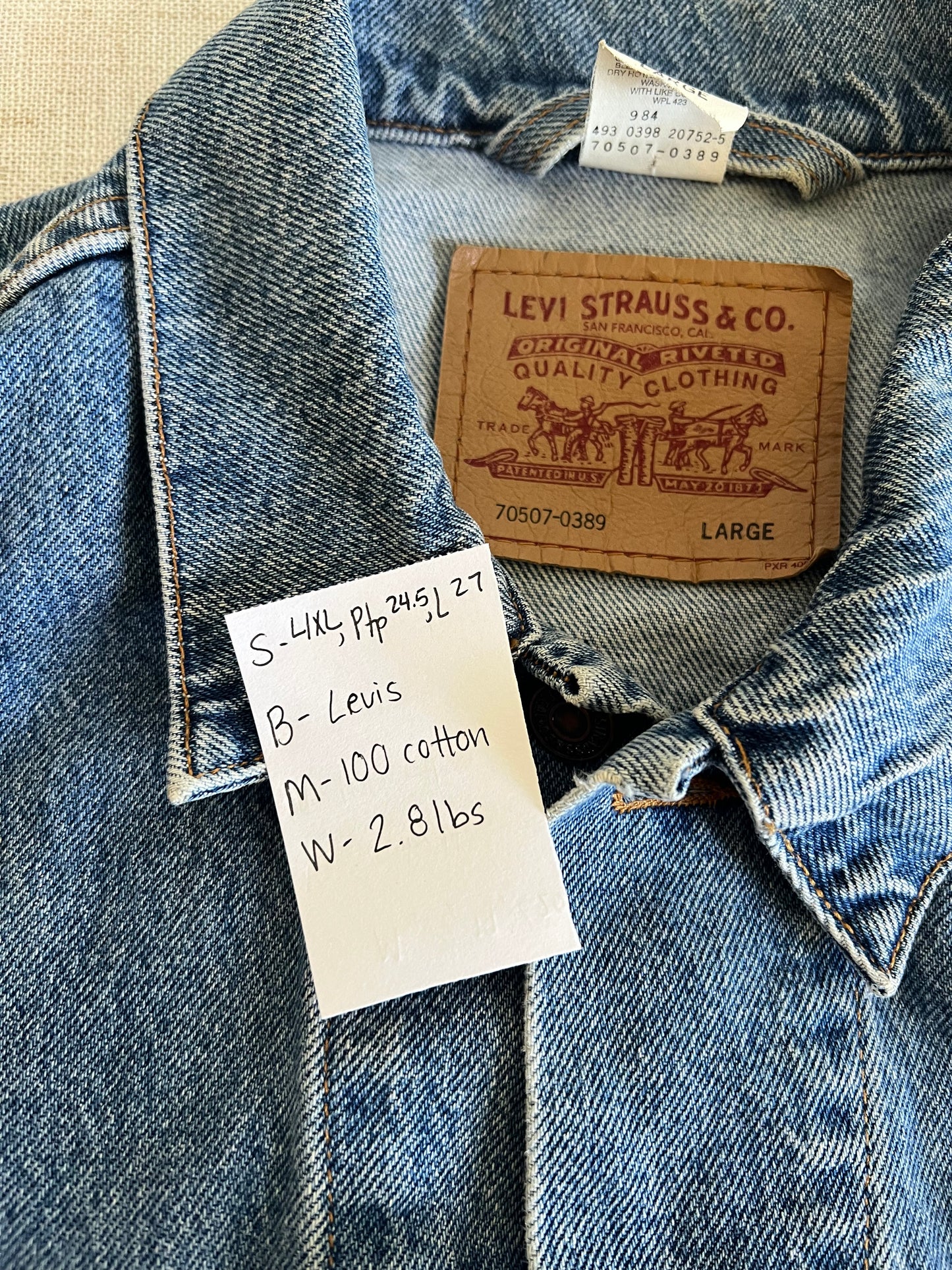Vintage Levi’s Jacket (L/XL)