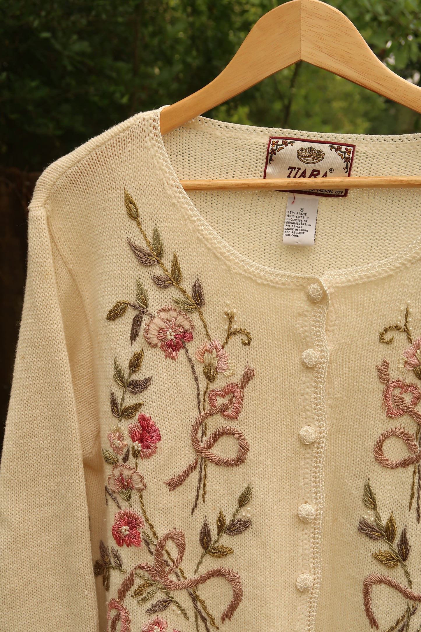 Precious Vintage Knit Cardigan (XS-M)