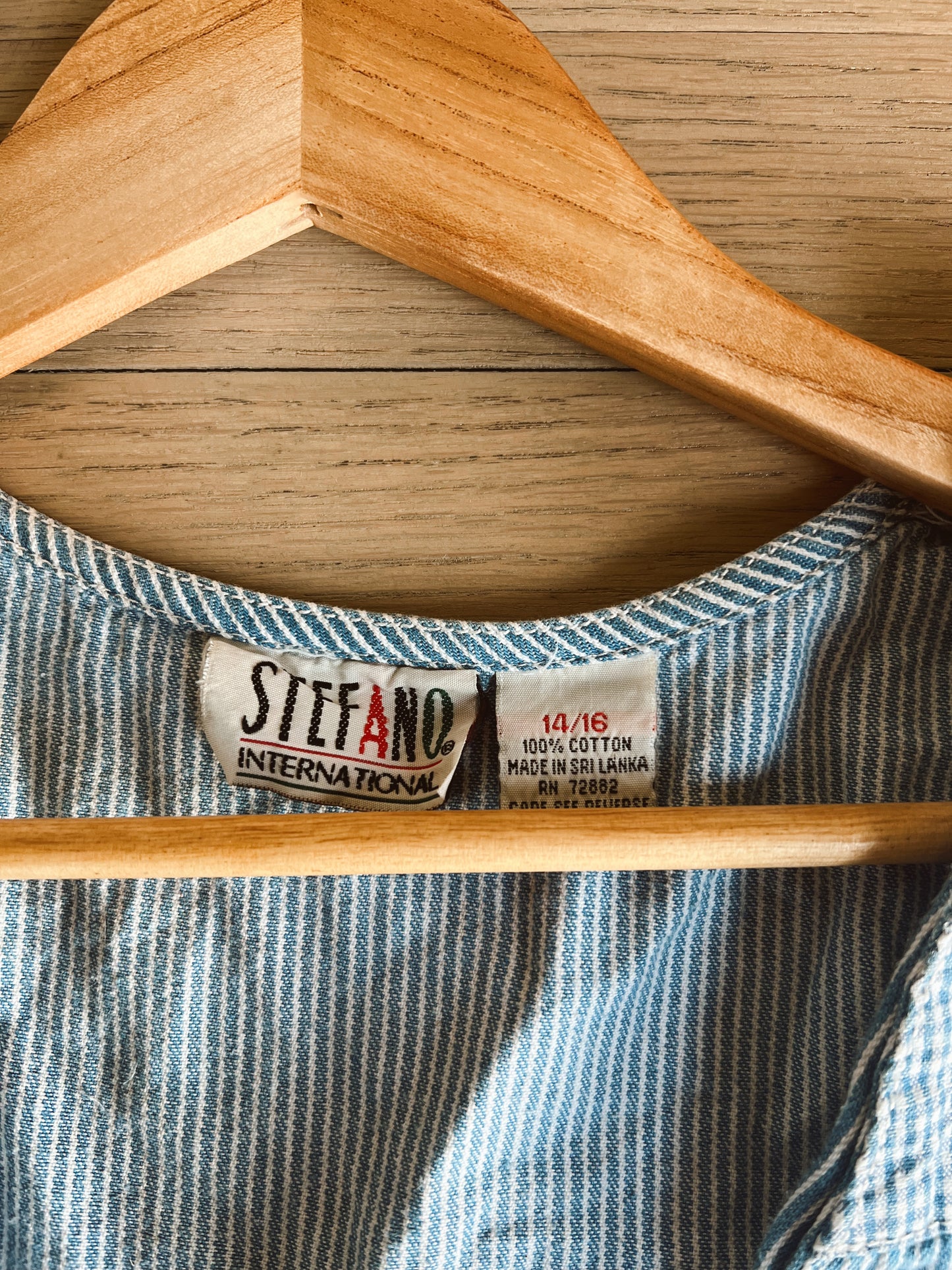 Vintage Patchwork Denim Vest (14/16)