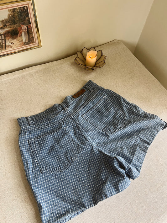 Vtg Bill Blass Denim Shorts (W30”)