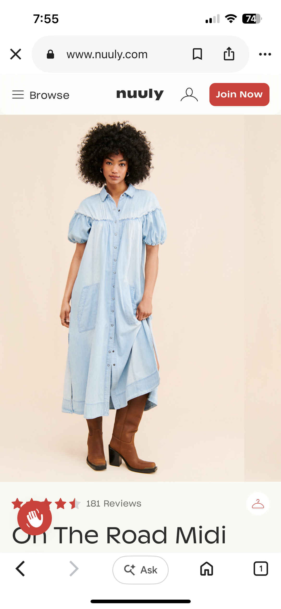 Free People Dress (L)