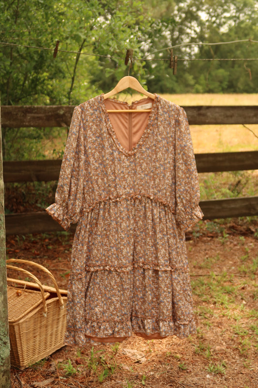 Gorgeous Floral Dress (XL)