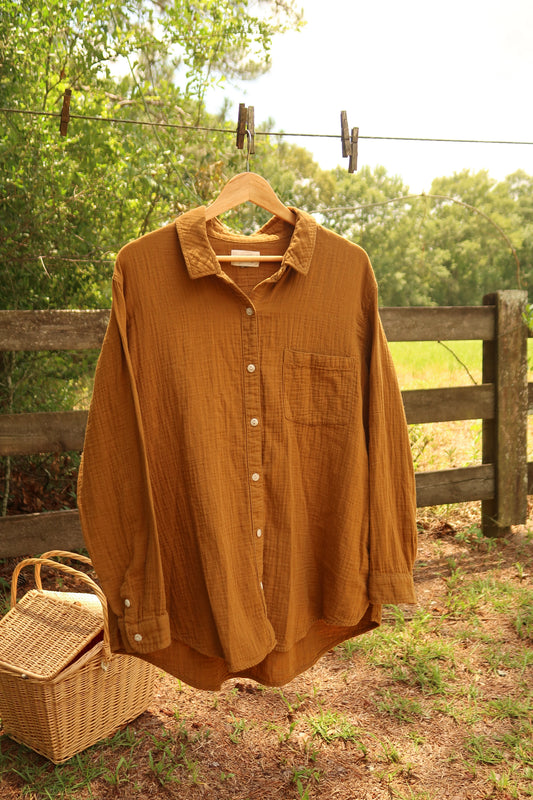 100% Cotton Blouse (XL)