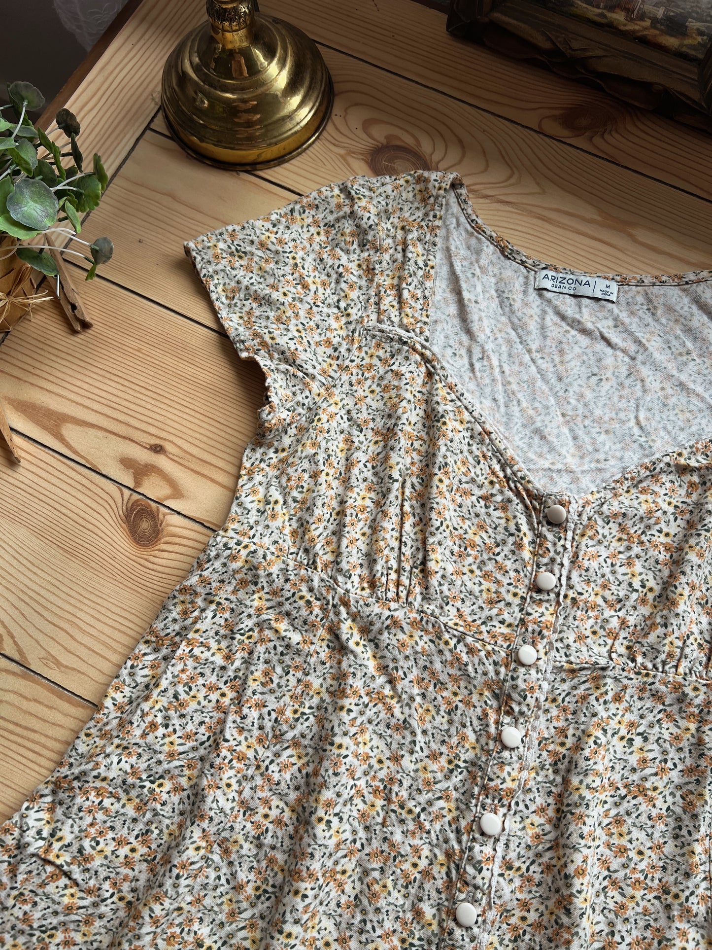 Floral Mini Dress (M)