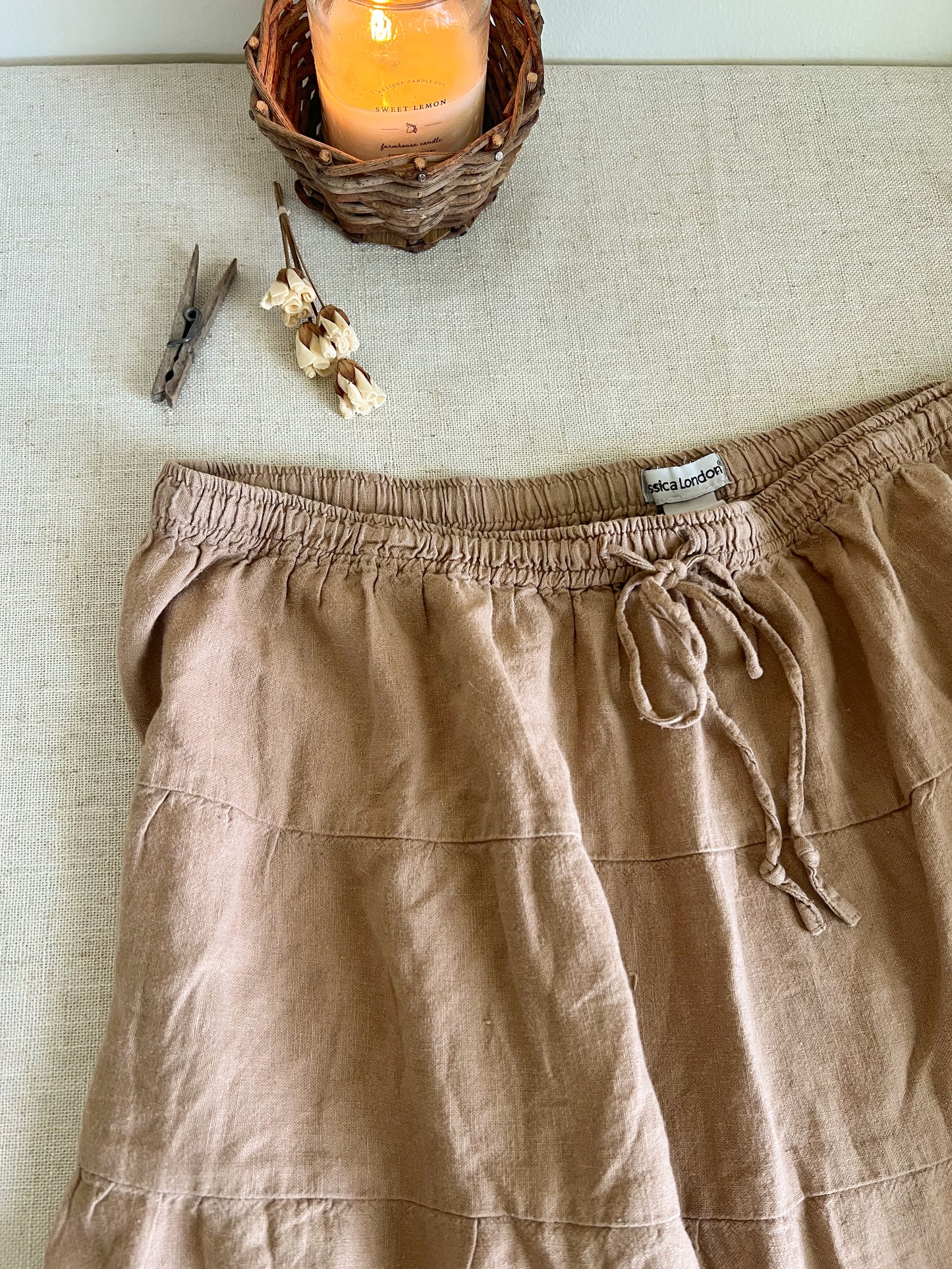 Linen Skirt (36”W)
