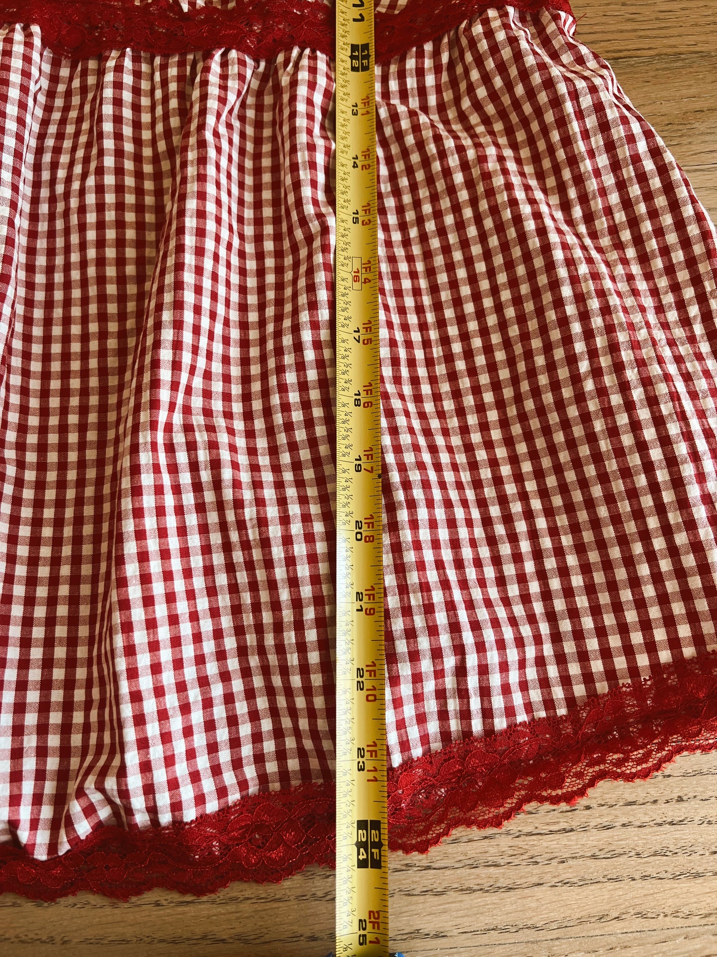 Gingham Tank (L)