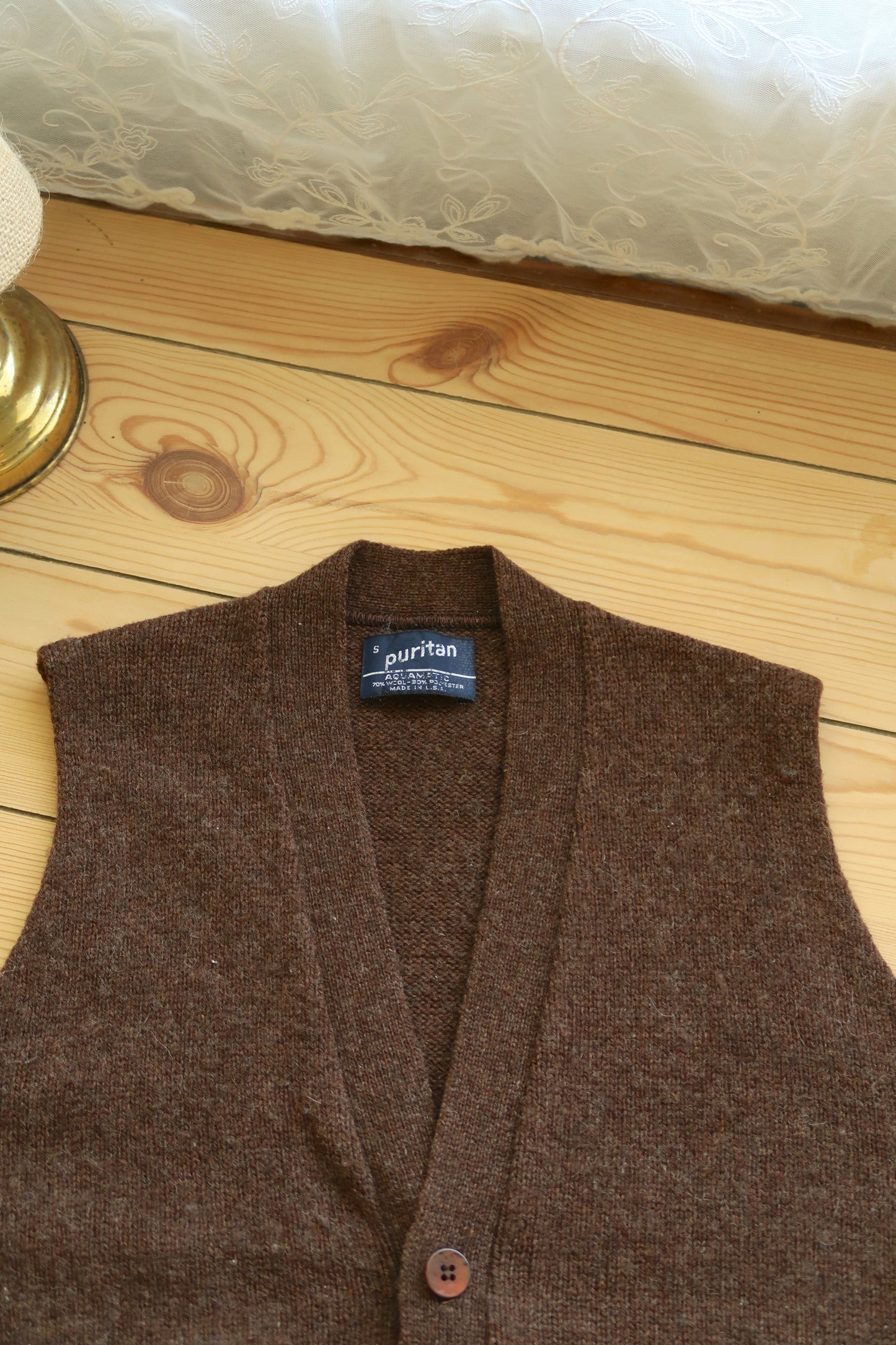 Wool Sweater Vest (S)