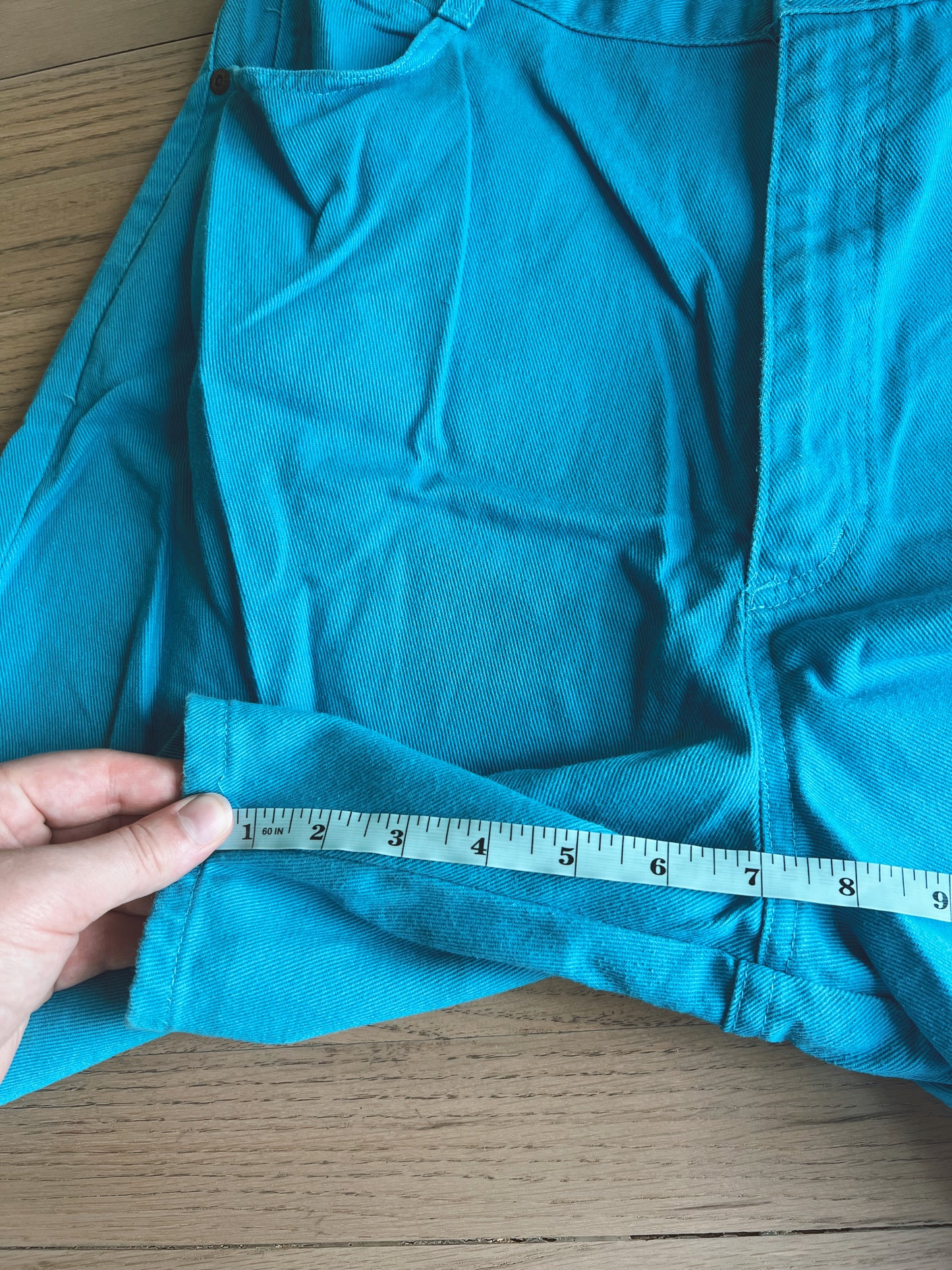 Vintage Denim Shorts (34”W)