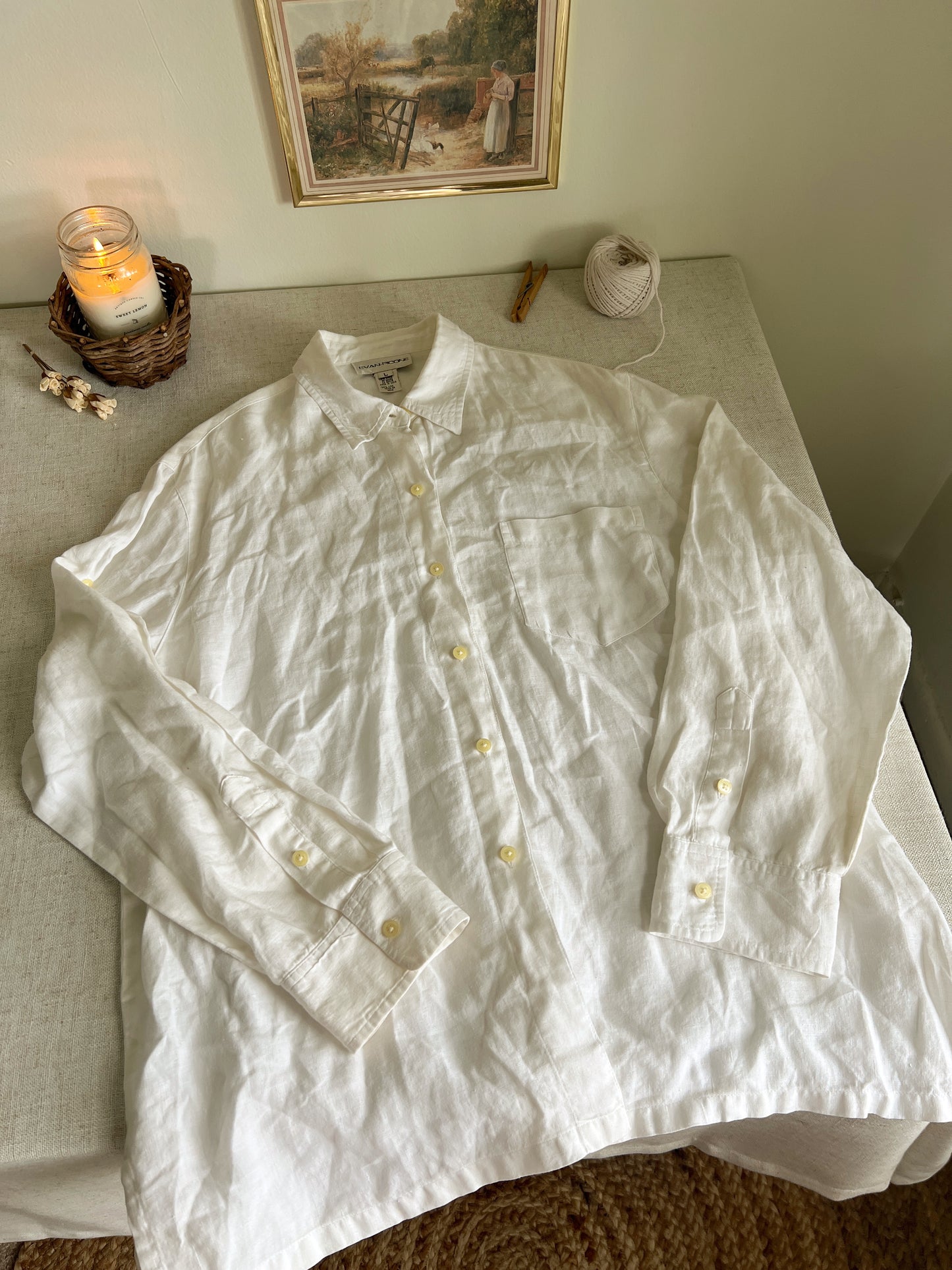 Staple Linen Blouse (L)