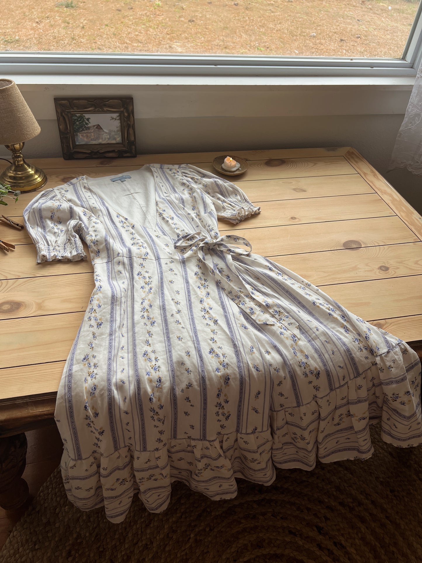 Linen Wrap Dress (12)