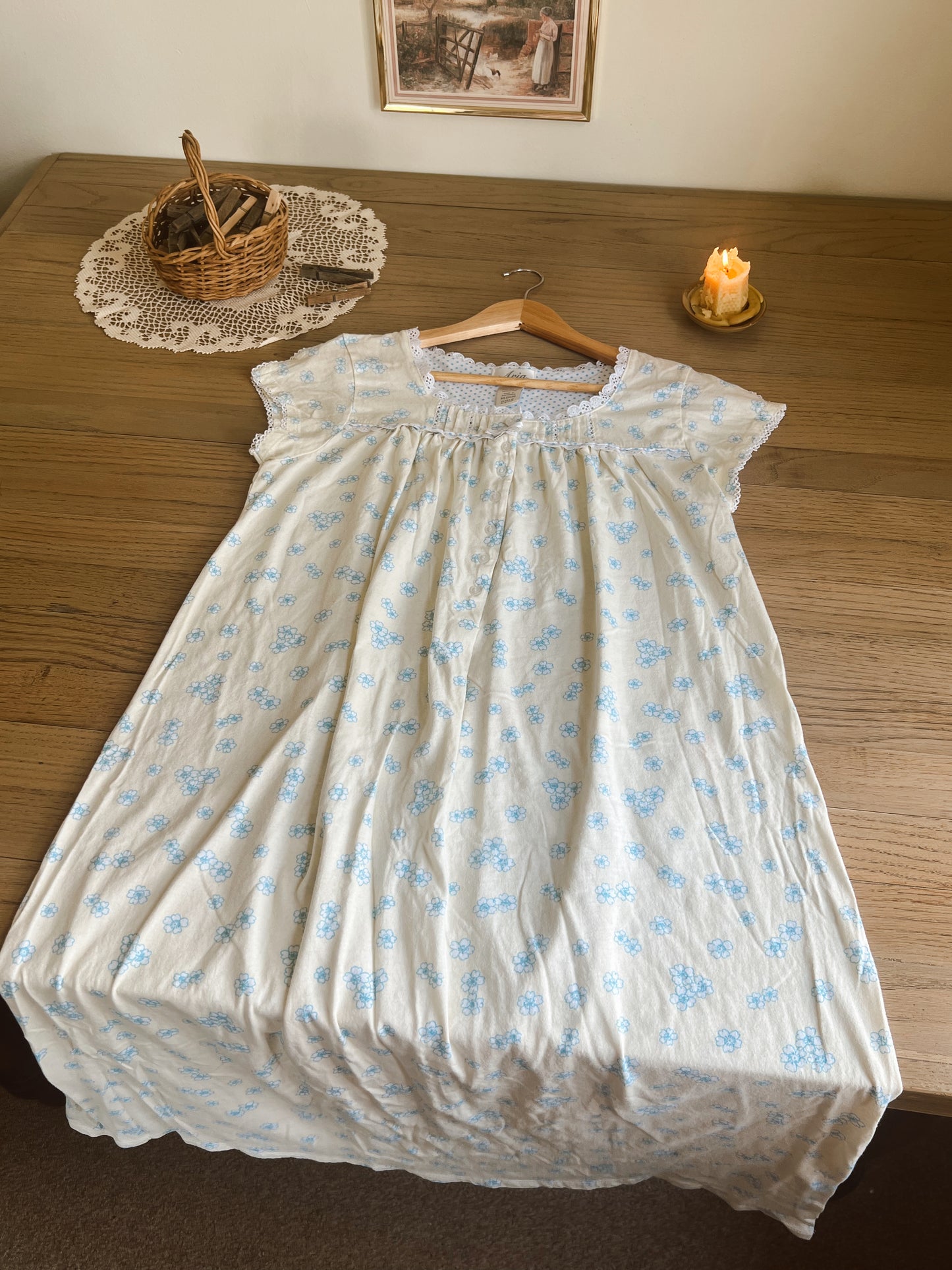 Cottagecore Floral Nightgown (M)