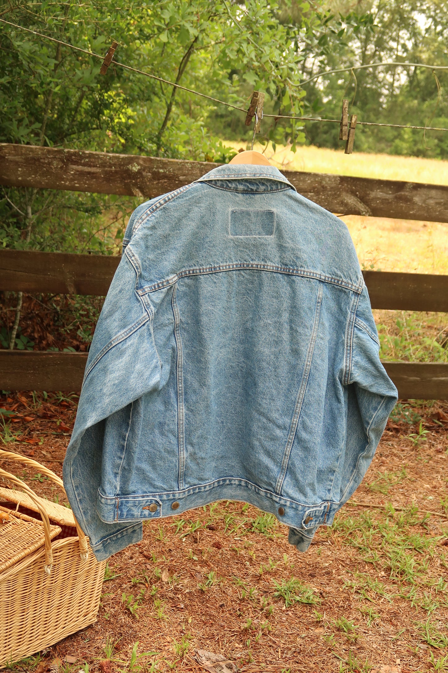 Vintage Denim Jacket (L)