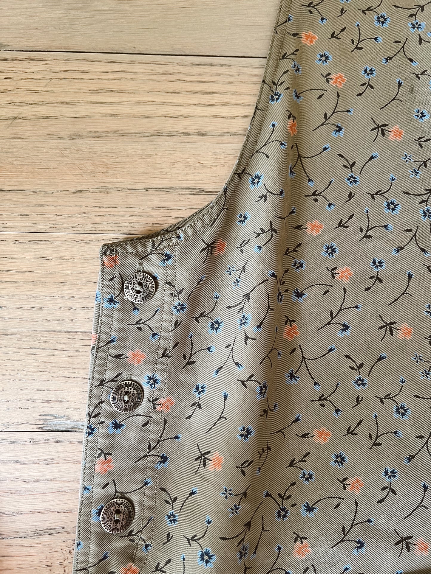 Vintage Floral Dress (XL)