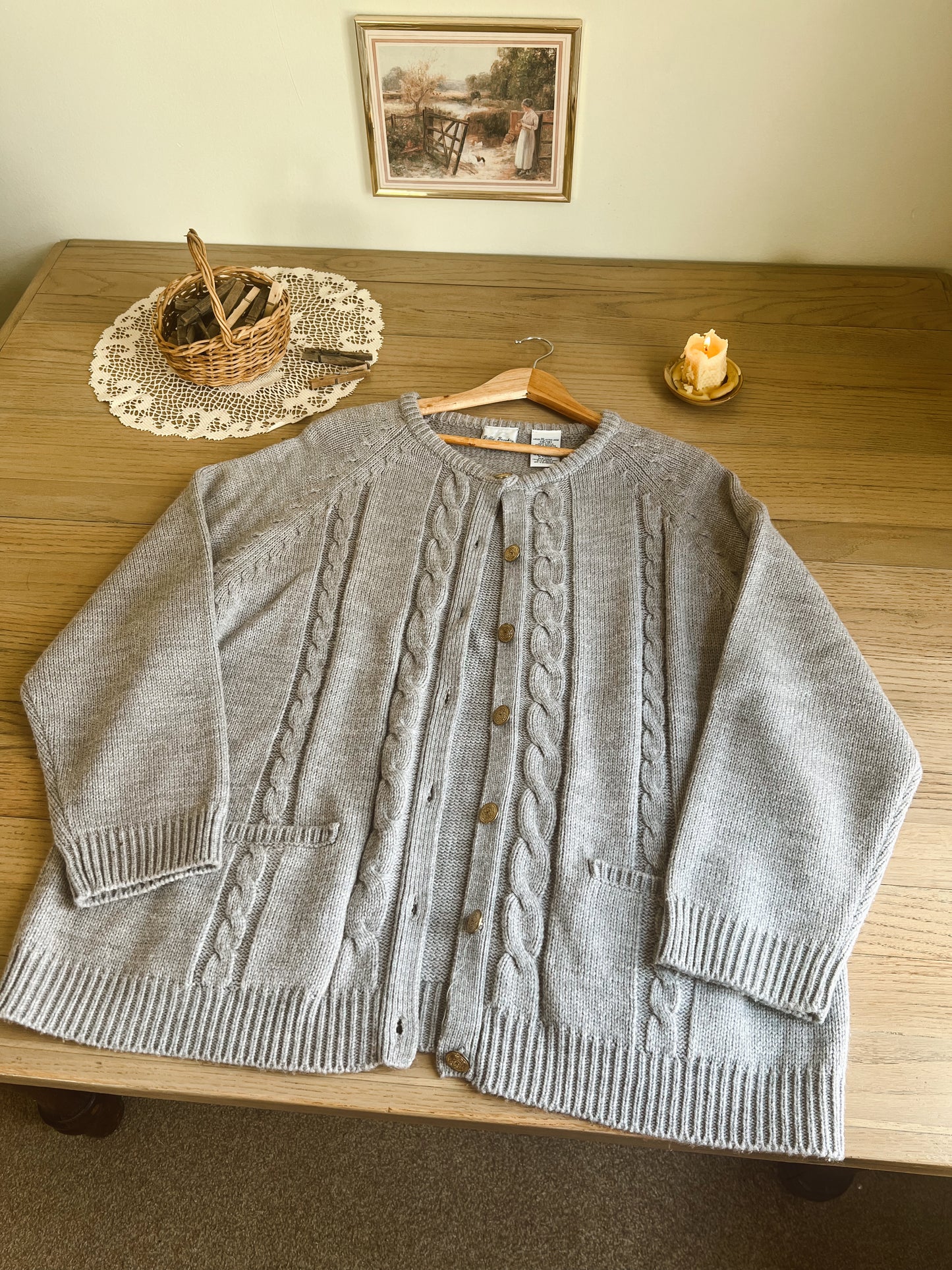 Dreamy Vintage Cardigan (XL)
