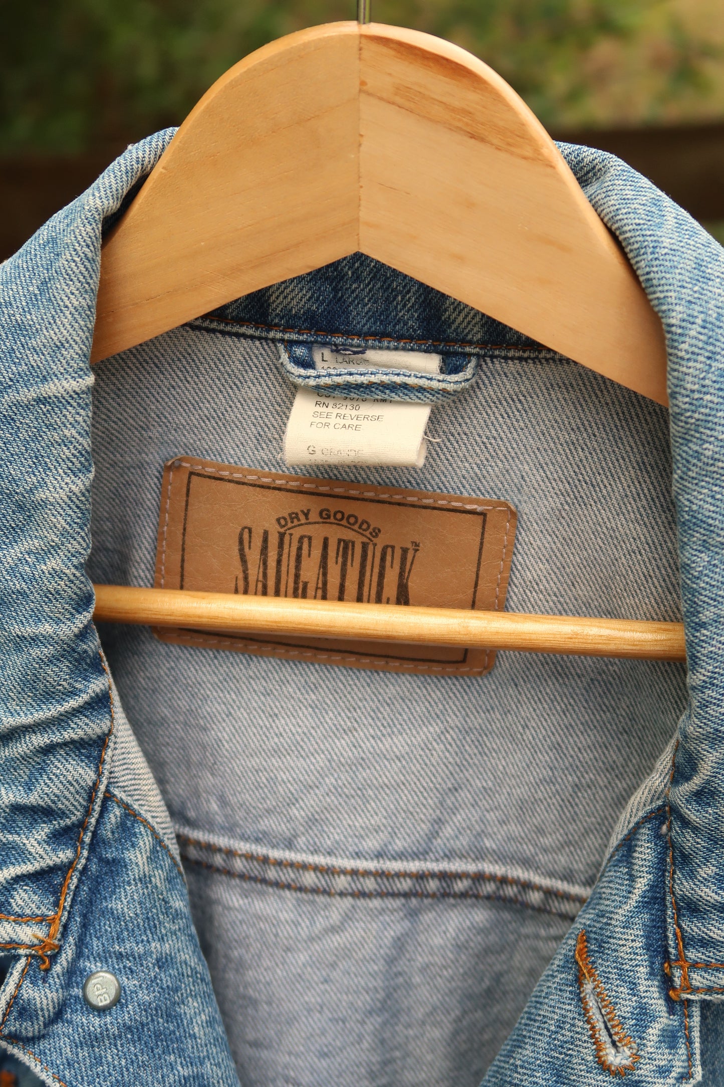Vintage Denim Jacket (L)