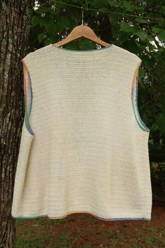 Vintage Summer Vest (L)