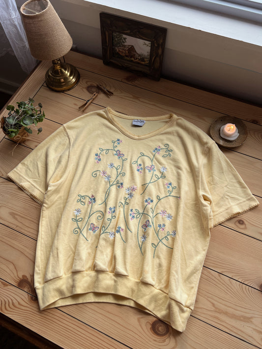 Floral Blouse (L/XL)
