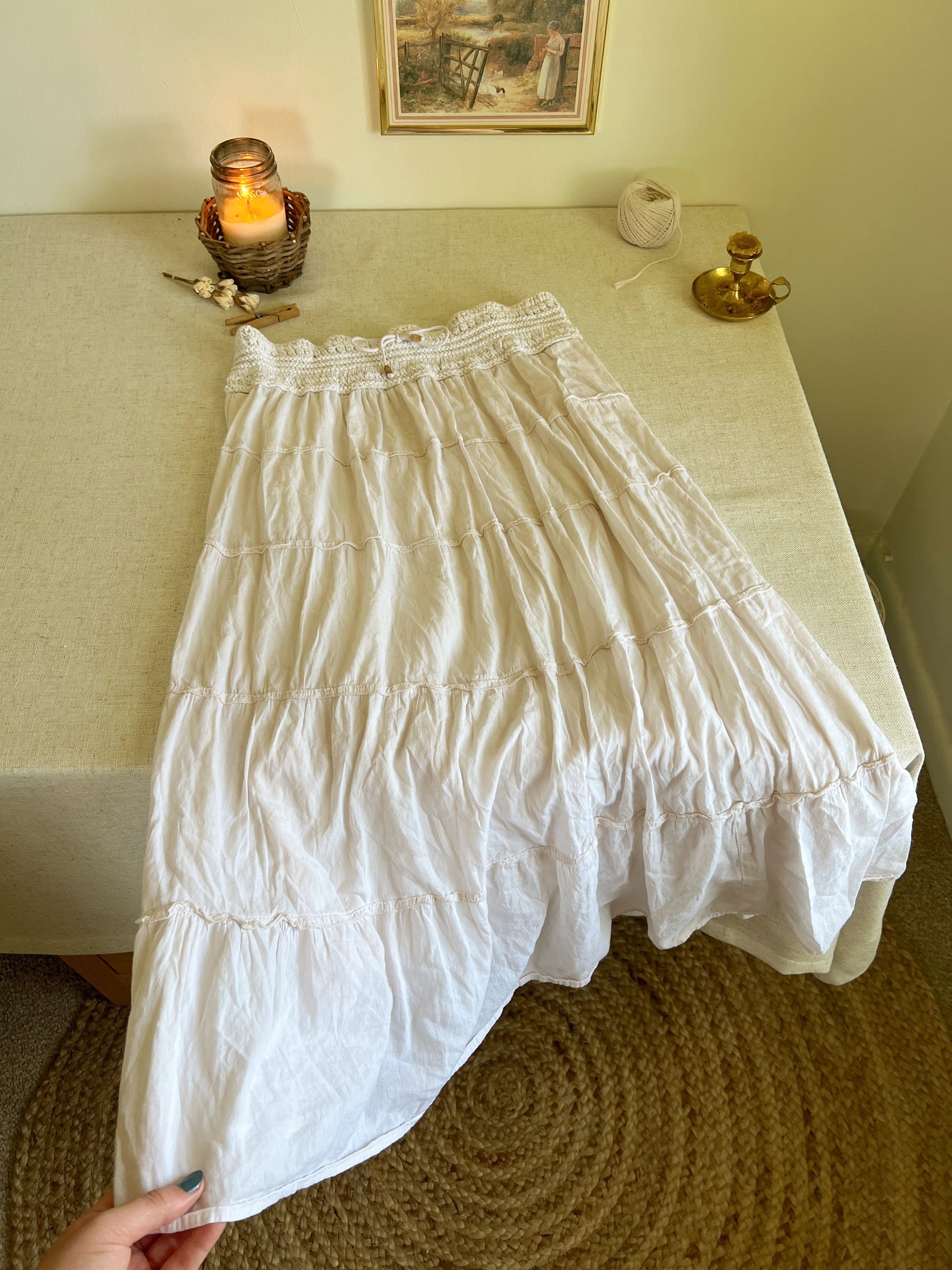 Cotton Skirt (L)