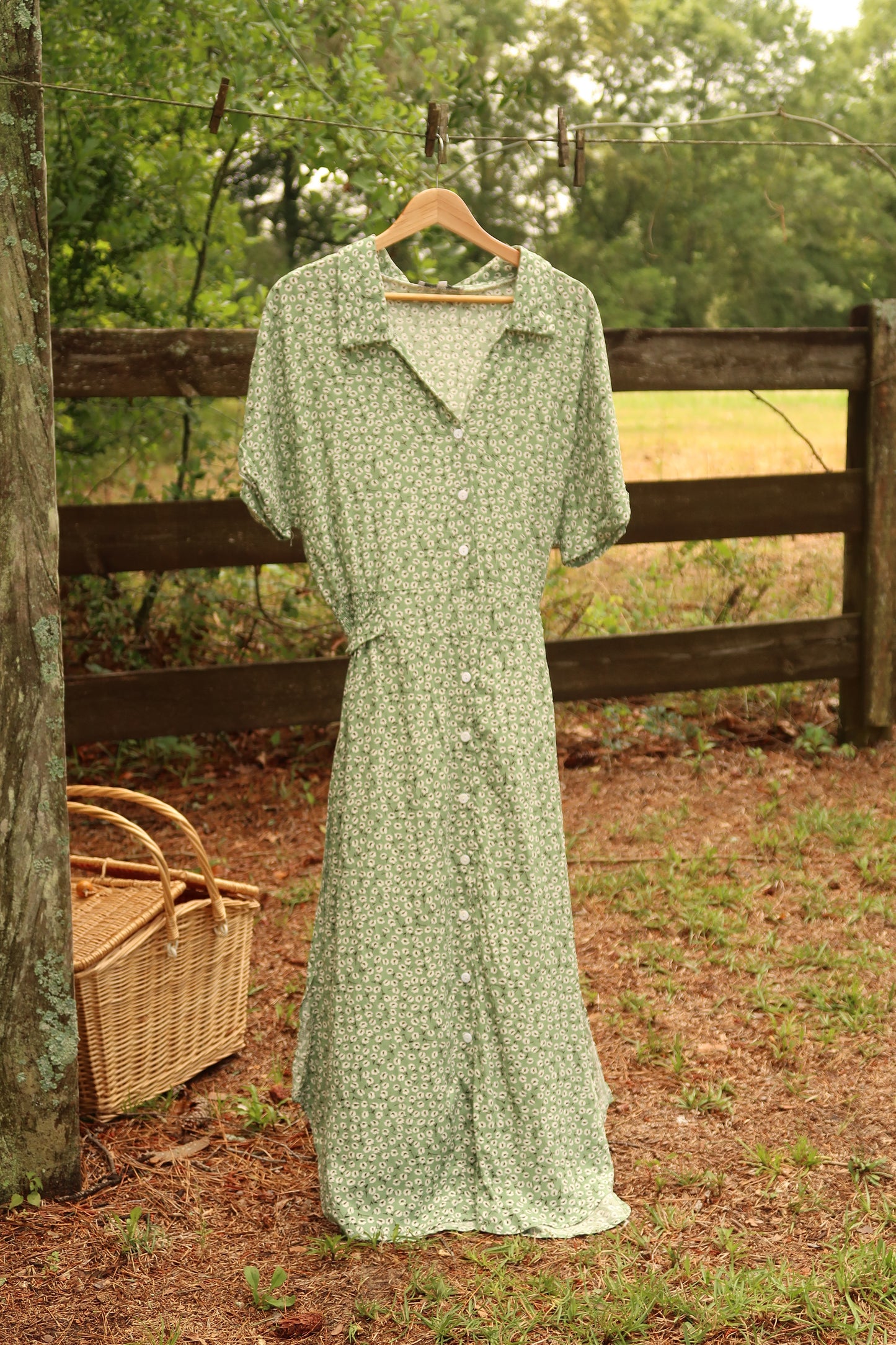 Floral Maxi Dress (XL)