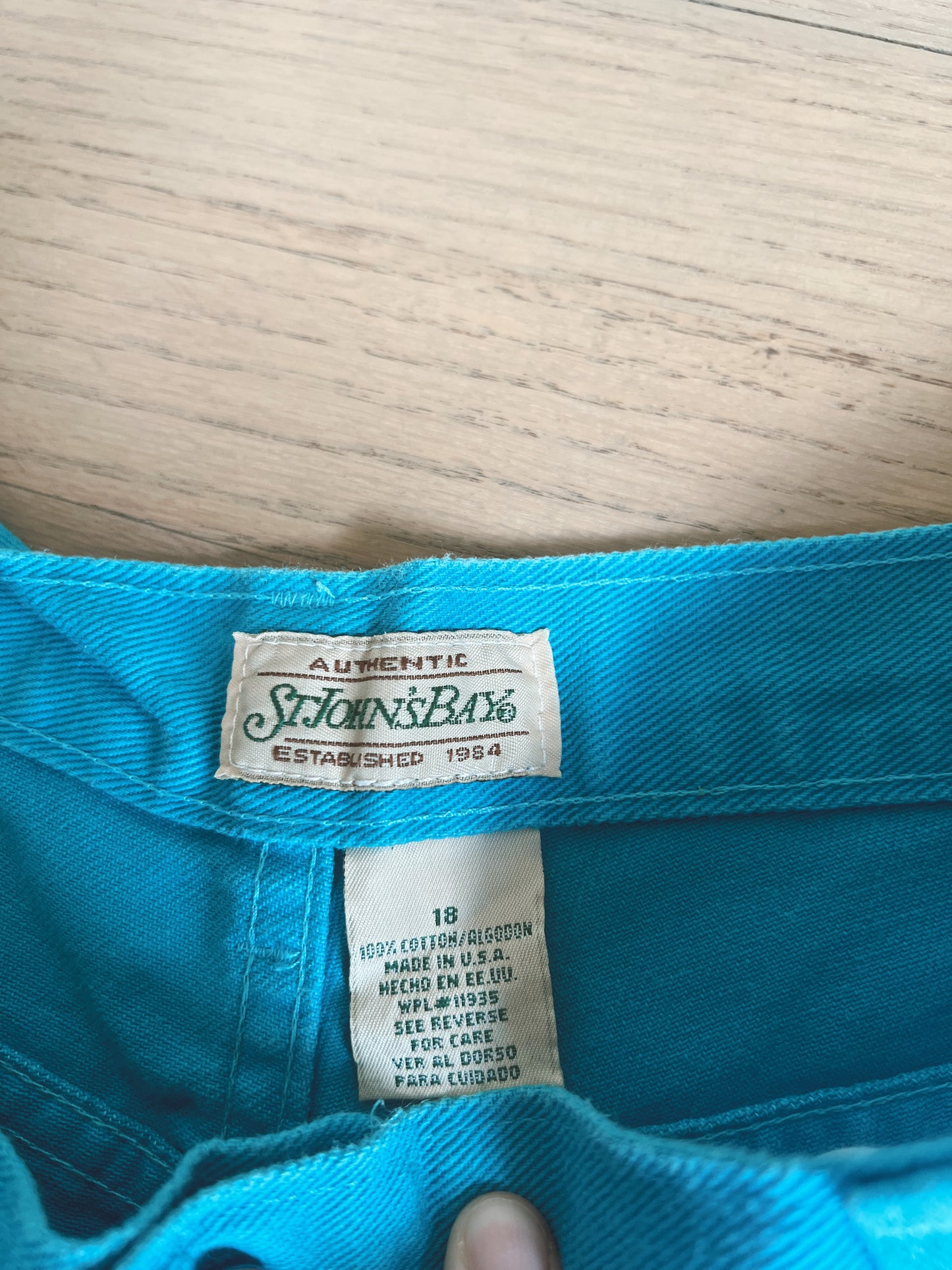 Vintage Denim Shorts (34”W)