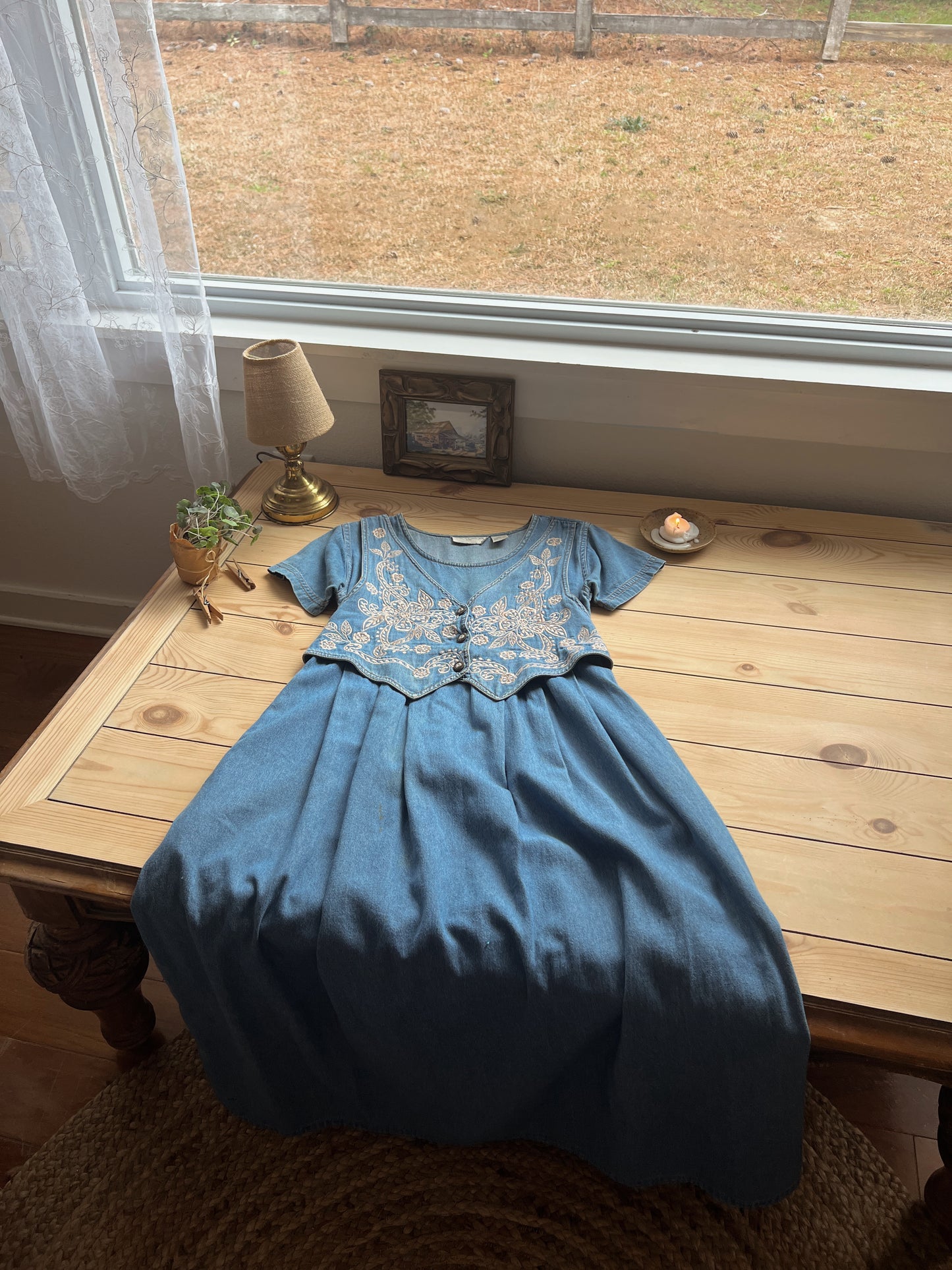Dreamy Vtg Dress (S)
