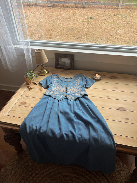 Dreamy Vtg Dress (S)